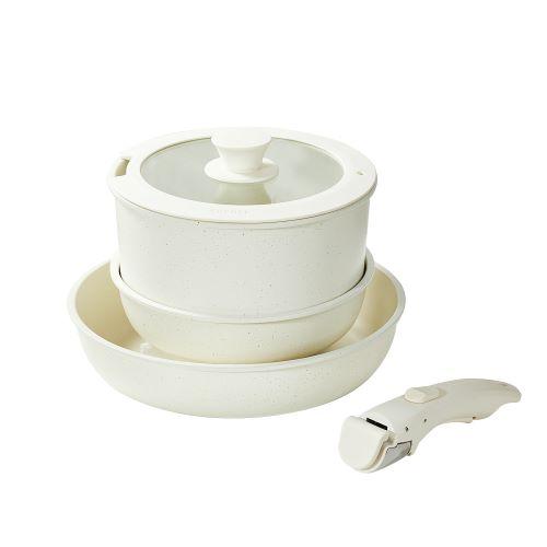 ＜ベストコ＞カローテIHワンハンドル5点セット