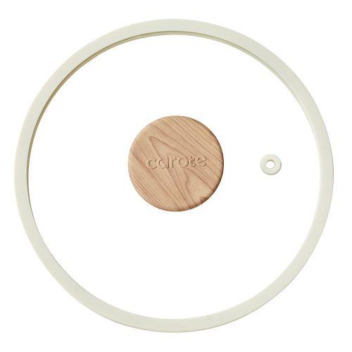 ＜ベストコ＞カローテガラス蓋18cm