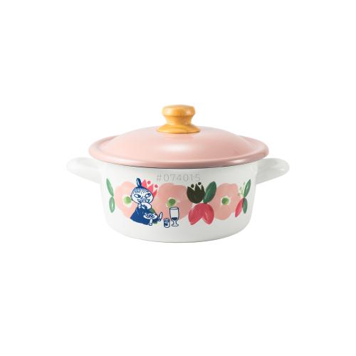 ＜富士ホーロー＞ムーミンフラワーガーデン　キャセロール20cm