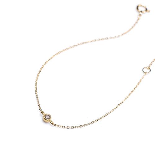 ＜HASUNA＞4月誕生石 eclat ブレスレット #3