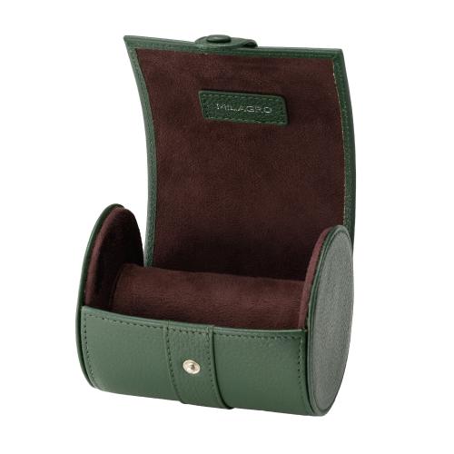 ＜ミラグロ＞シュリンクレザー・ネクタイ&時計ケース