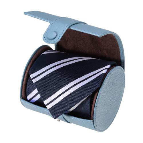 ＜ミラグロ＞シュリンクレザー・ネクタイ&時計ケース