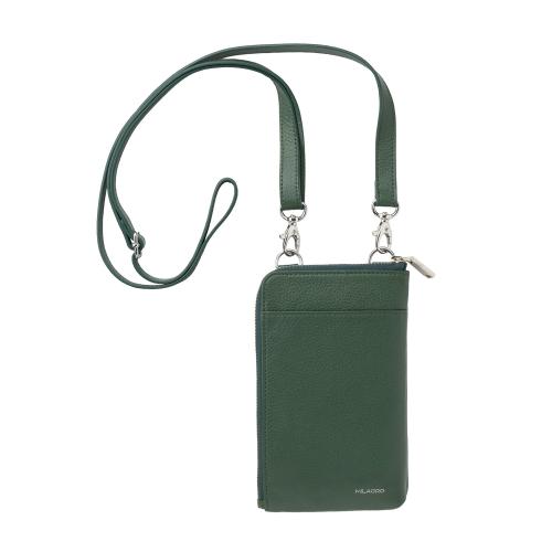 ＜ミラグロ＞シュリンクレザー・携帯ウォレット