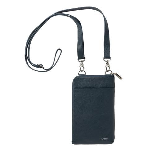 ＜ミラグロ＞シュリンクレザー・携帯ウォレット