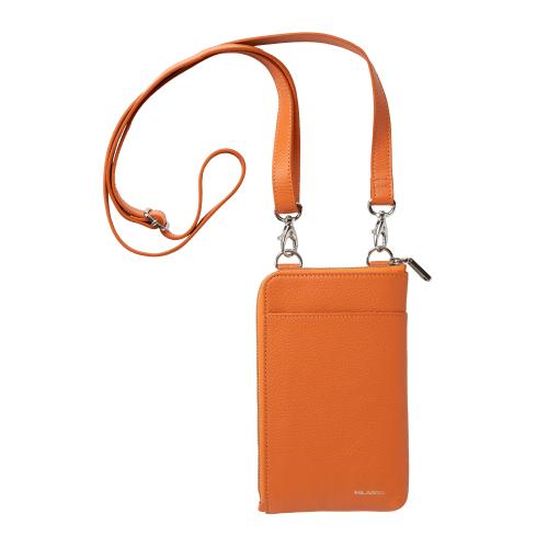 ＜ミラグロ＞シュリンクレザー・携帯ウォレット