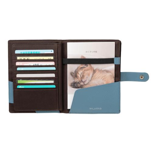 ＜ミラグロ＞シュリンクレザー・トラベルオーガナイザー