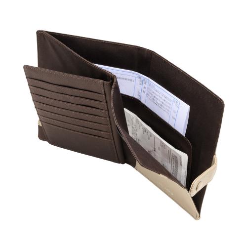 ＜ミラグロ＞シュリンクレザー・トラベルオーガナイザー