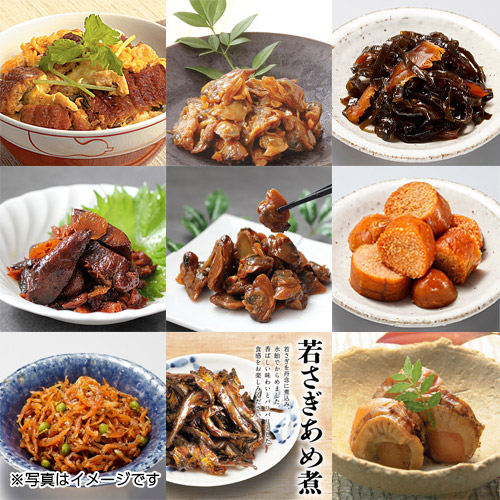 ＜玉木屋＞白佃煮詰合せ９種入