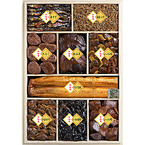 ＜玉木屋＞白佃煮詰合せ９種入