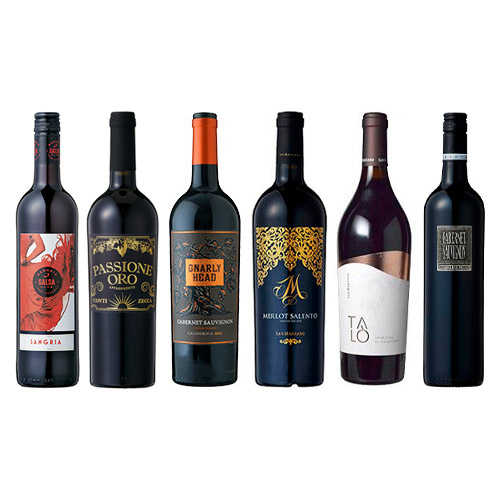 【送料当社負担】冬に飲みたい♪サングリア入り濃厚赤ワイン6本セット