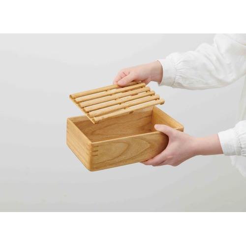 ＜オスマック＞KIRISAI 桐のレンジでむし鉢