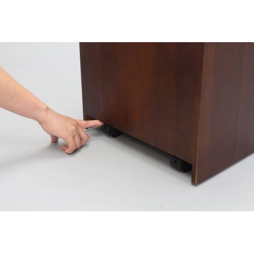 ＜オスマック＞軽量テーブル下ワゴン