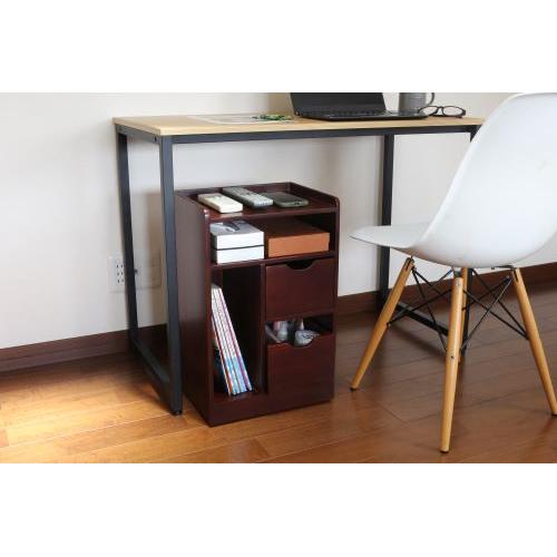 ＜オスマック＞軽量テーブル下ワゴン