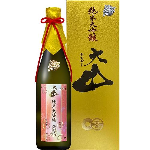 ＜加藤嘉八郎酒造＞大山　純米大吟醸　干支ラベル