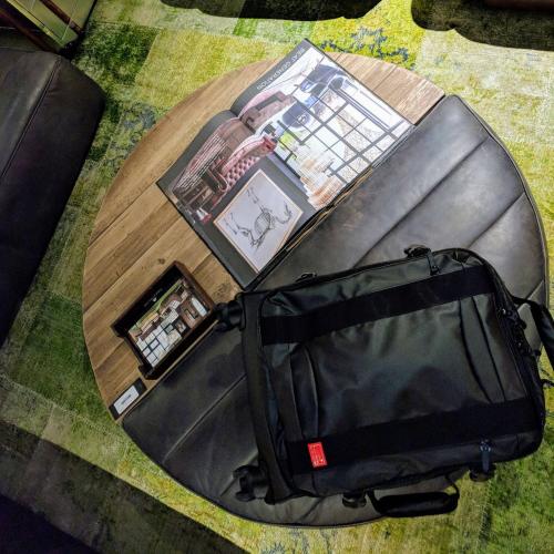 ＜HIDEO WAKAMATSU＞ベール PVC 4輪ソフトキャリー