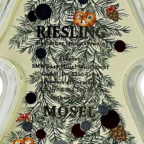＜SMW社＞クリスマスボトル本格ドイツワイン リースリング(白ワイン)