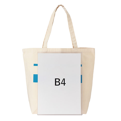 ＜ANAオリジナル＞レトロモチーフ 横型トートバッグ（モヒカンブルー）