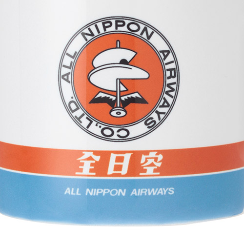 ＜ANAオリジナル＞レトロモチーフ マグカップ（航空券発売所看板デザイン）