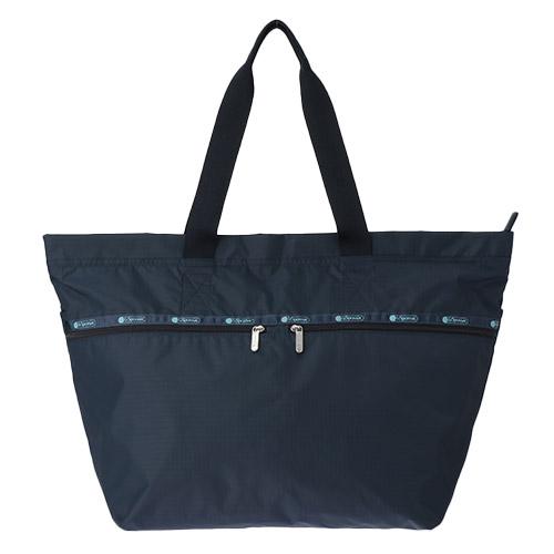 <ANAオリジナル>LeSportsac for ANA　CARLIN ZIP TOP TOTE BAG＆SHOULDER BAG (DEEP BLUE×Azure Blue)