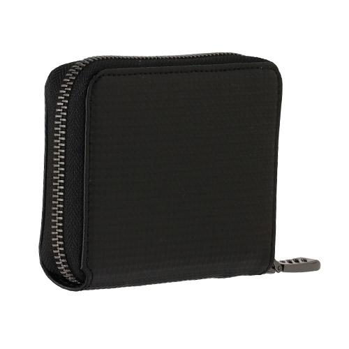 ＜ノイインテレッセ＞シャッテン2.0　ラウンドファスナーミドルウォレット中ベロ付