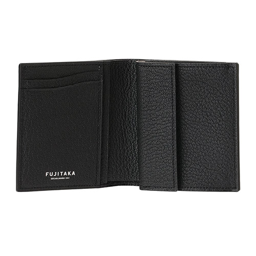＜FUJITAKA＞シェーブル/二つ折財布　677604