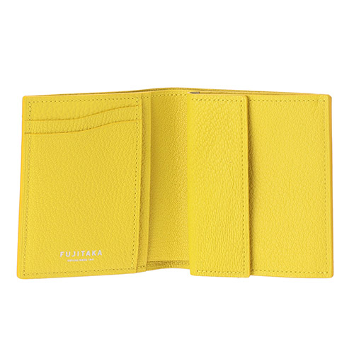 ＜FUJITAKA＞シェーブル/二つ折財布　677604