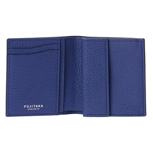 ＜FUJITAKA＞シェーブル/二つ折財布　677604