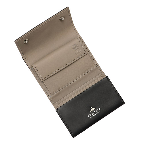 ＜FUJITAKA＞シティ/三つ折コンパクト財布　676601