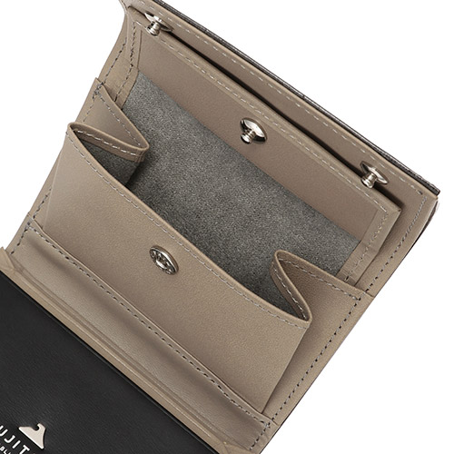 ＜FUJITAKA＞シティ/三つ折コンパクト財布　676601