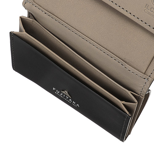 ＜FUJITAKA＞シティ/三つ折コンパクト財布　676601