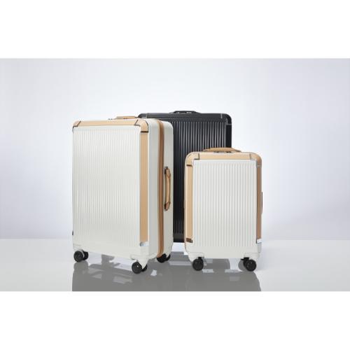 ＜プロテカ＞プレスティ　77Ｌキャスターストッパー付スーツケース　日本製　02433