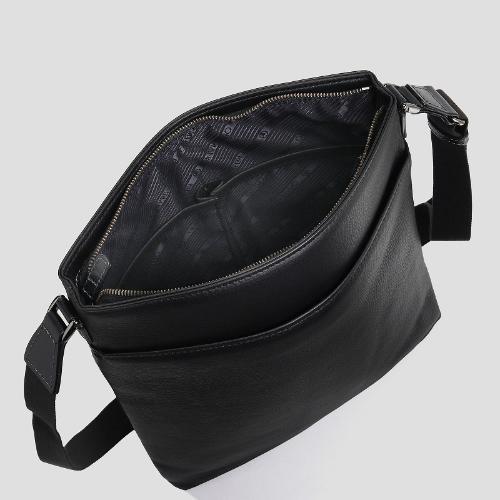 ＜オファーマン＞ザフィーラ　タテ型レザーショルダーバッグ　76548