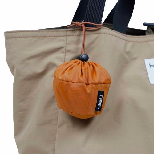 ＜hellolulu＞ハロルル オビ パッカブルマーケットエコバッグ