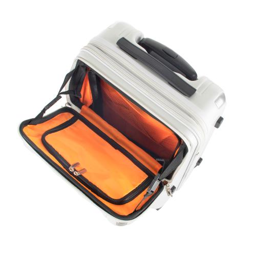 ＜TRAVELIST＞ストッパー車輪　Top　Openキャリー　92L