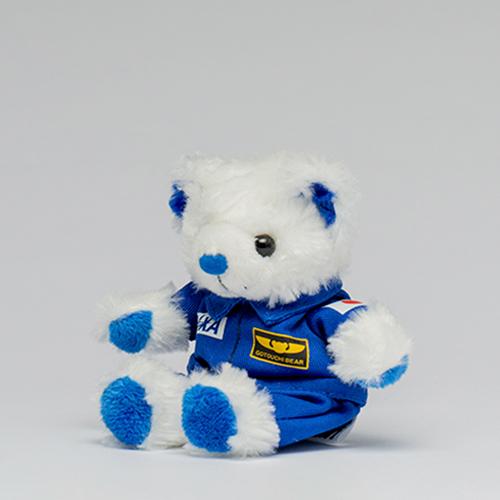 ＜JAXA LABEL＞ご当地ベア マスコットST ホワイト