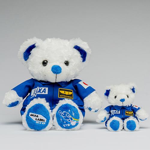 ＜JAXA LABEL＞ご当地ベア　ぬいぐるみS ホワイト