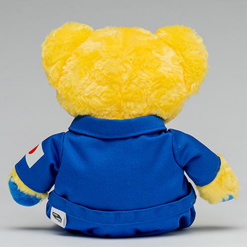 ＜JAXA LABEL＞ご当地ベアぬいぐるみSイエロー