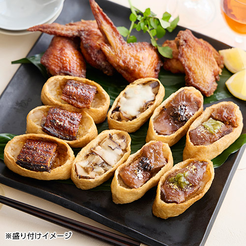 <こぶだしいなり専門店 きつねのご褒美>いなりバラエティセット