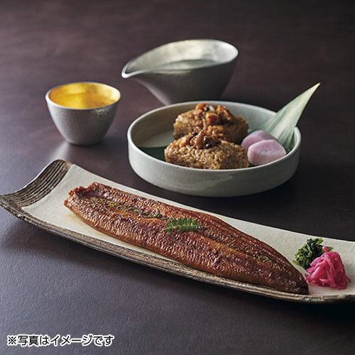 ＜うなぎ割烹一愼＞監修　うなぎ長蒲焼・おこわ風うなぎめし