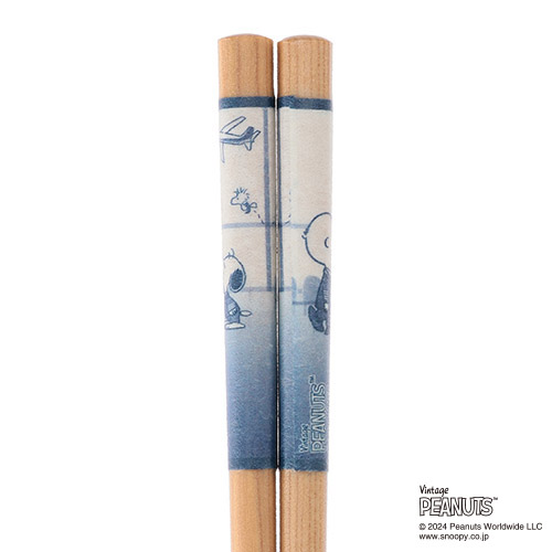 ＜ピーナッツ＞ペア箸＆箸置きセット