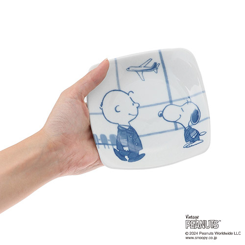 ＜ピーナッツ＞角皿5枚セット