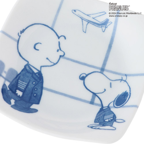 ＜ピーナッツ＞角皿5枚セット