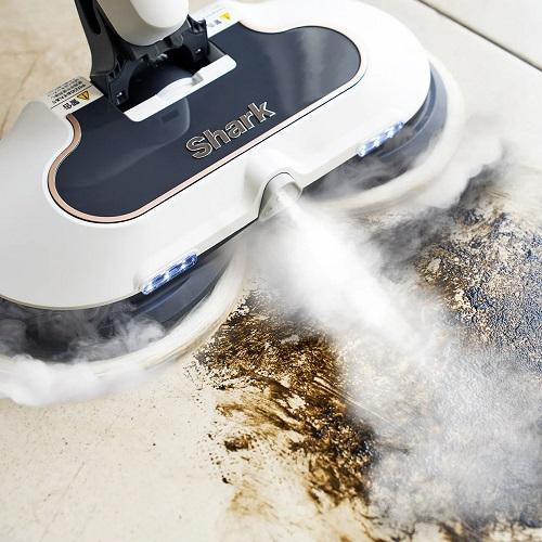 ＜シャーク＞Shark STEAM & SCRUB 回転スチームモップ S8201J