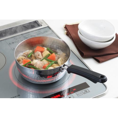 ＜ヨシカワ＞味壱　ステンレス雪平鍋　18cm