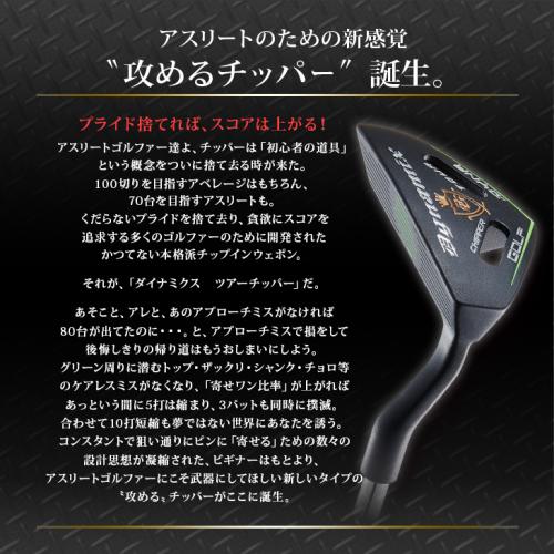 ＜ダイナゴルフ＞ダイナミクスチッパー　レフティ