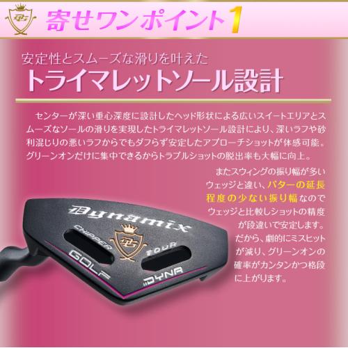 ＜ダイナゴルフ＞ダイナミクスチッパー　レディ　レフティ