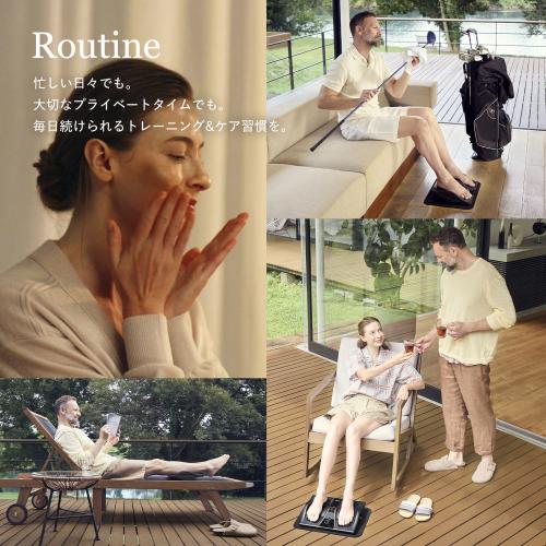 ＜SIXPAD＞Foot Fit 3 Heat　ブラック