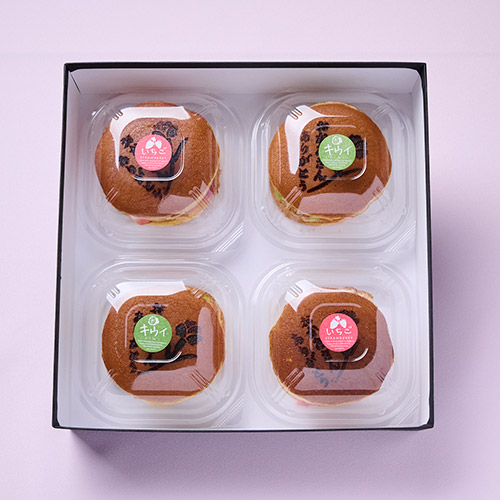 【母の日】＜永久堂＞フルーツ生どら4個 母の日掛け紙付【受注締め切り日：2026/4/30】