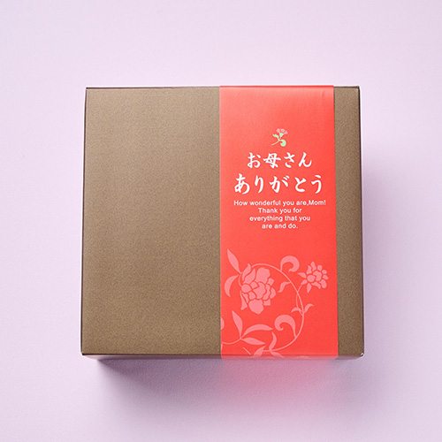 【母の日】バラの花のバウムクーヘン 母の日掛け紙付【受注締め切り日：2026/4/30】