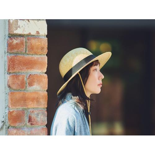 ＜田中帽子店＞ロジャー　麦わらつば広ハット